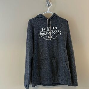 Men’s Burton hoodie, M, hole in front pocket (see photos), otherwise, like new